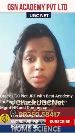 OSN Academy - India’s Best Coaching For UGC NET / JRF / IAS / PCS (Mains) English Literature & Home Science in 2024