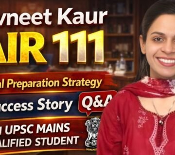 UPSC 2025 rank 111 Navneet Interview by best english literature optional coachig class OSN Academy Luchnow